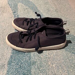 Sperry Navy Shorefront Sneaker, Sz 7.5